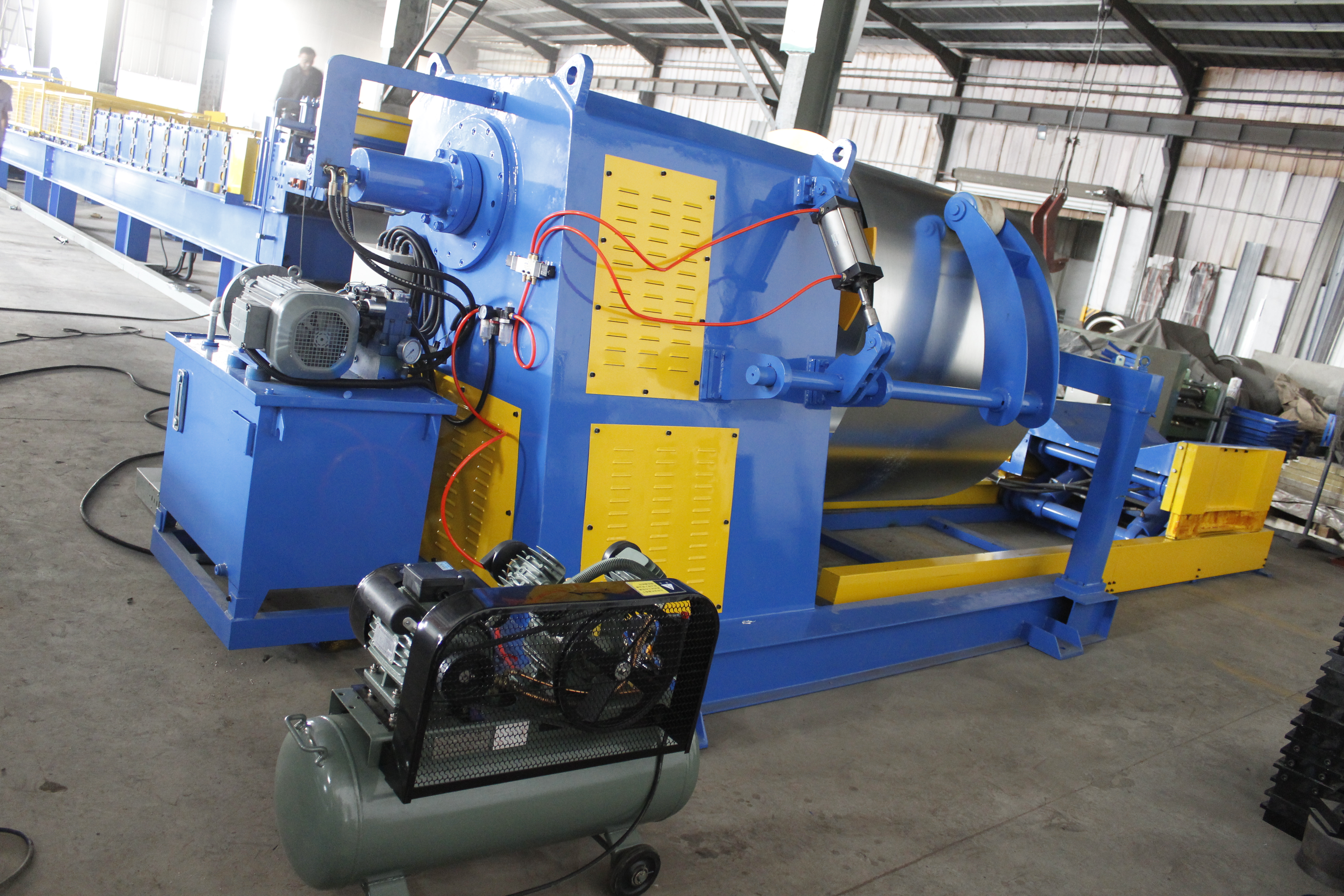 10t 유압 디코 일러 뒷면