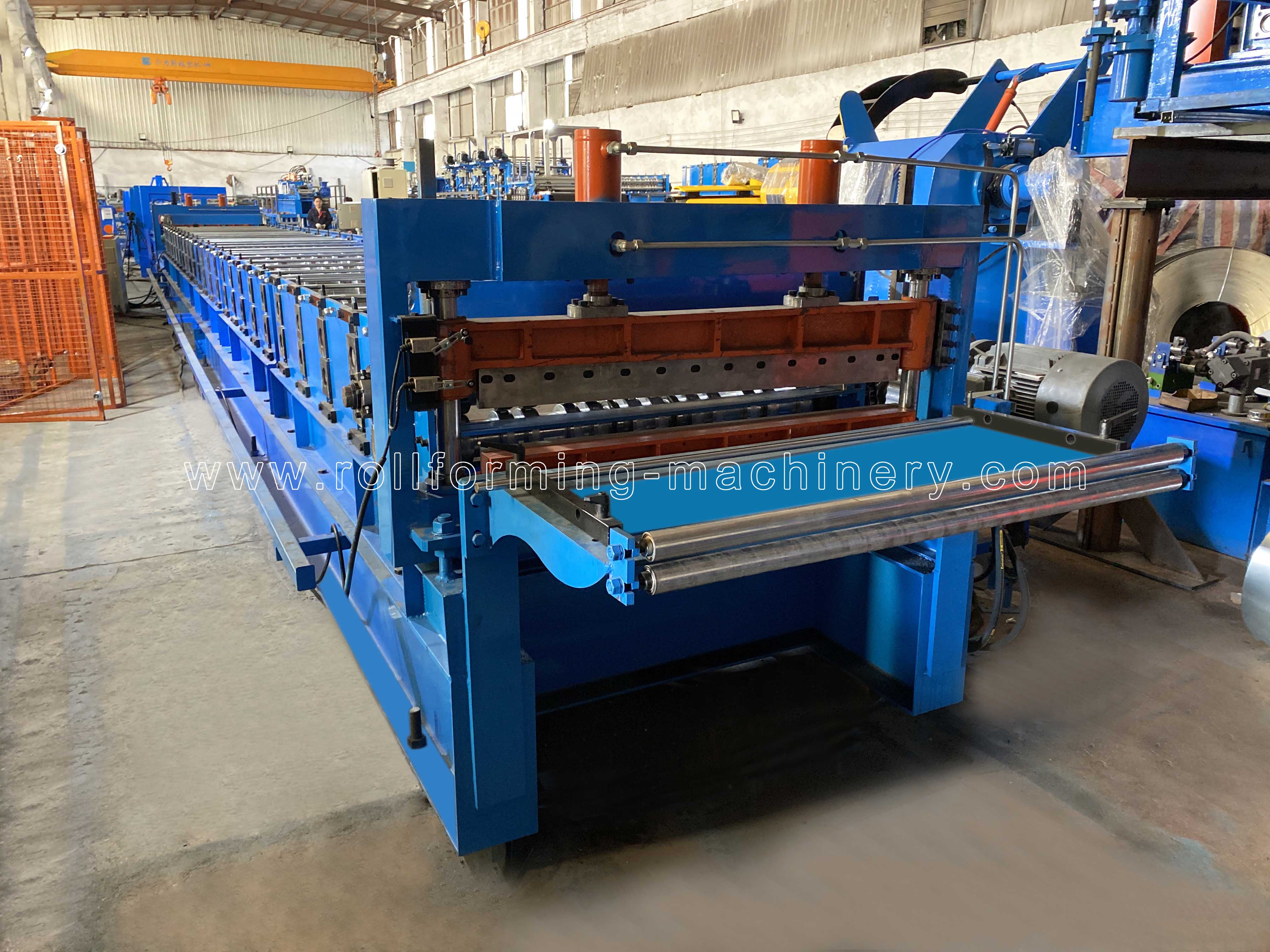 바닥 데크 머신 