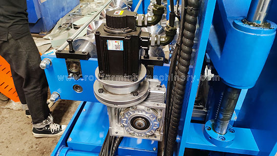 자동 압착 롤 성형 기계 (수평 및 수직 두 방향)